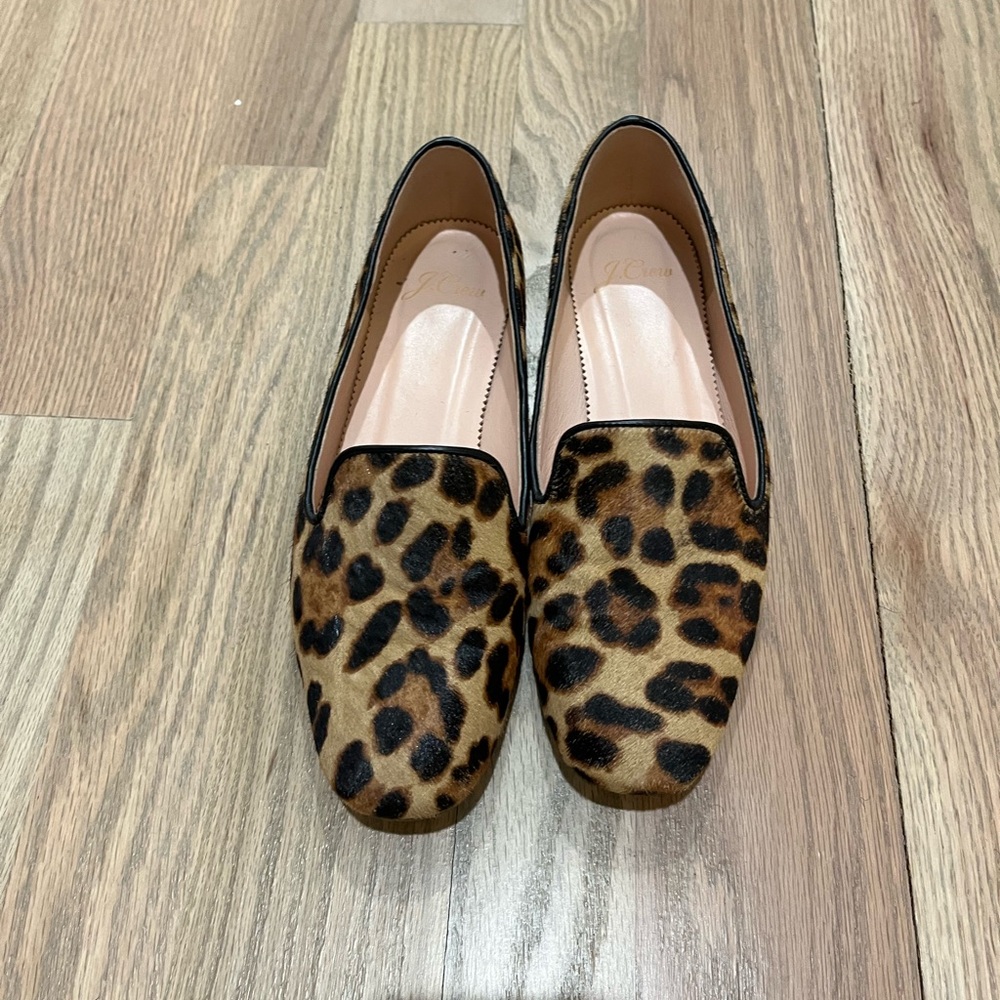 J. Crew Animal Print Women's Loafers